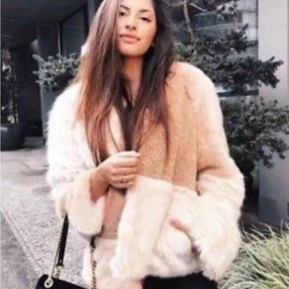 Zara Women Patchwork Effect Fabric Jacket Size XL 4341/281 - Picture 13 of 14